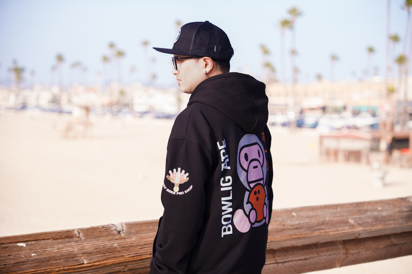 Bowling Ape Kanji BAPS x KSP PREMIUM OVERSIZE HOODIE