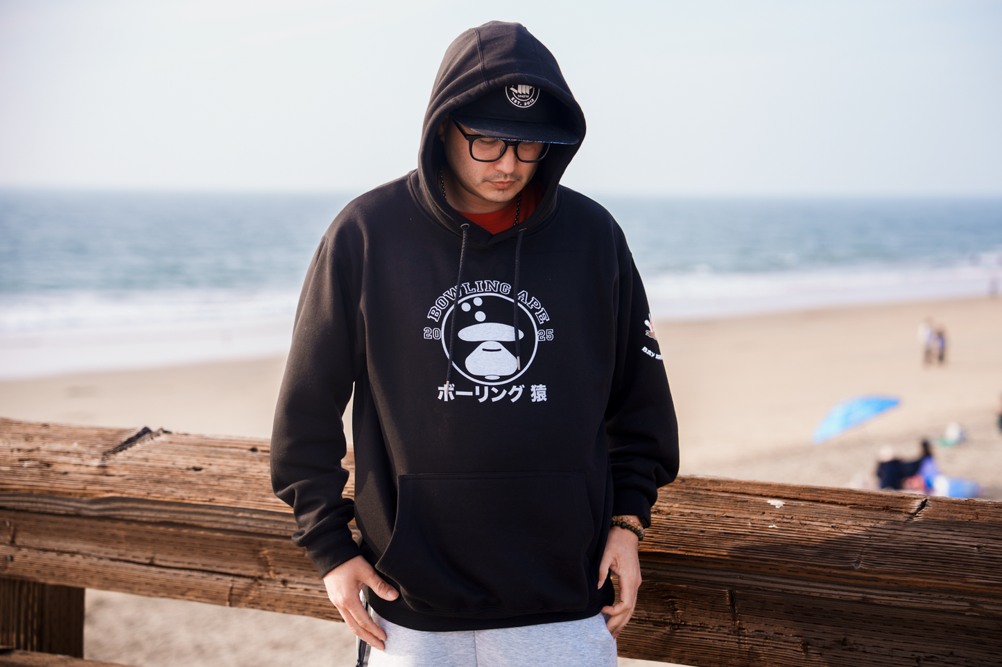 Bowling Ape Kanji BAPS x KSP PREMIUM OVERSIZE HOODIE