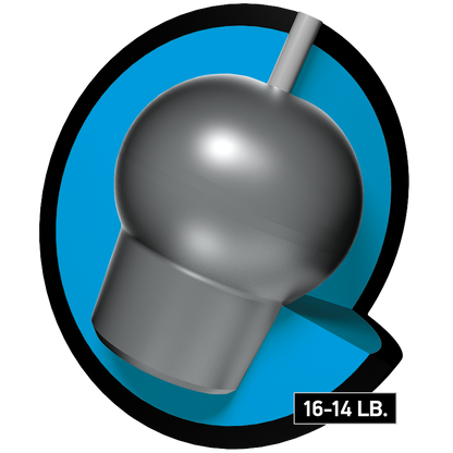 Brunswick Danger Zone Purple Ice Bowling Ball